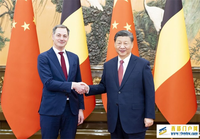 习近平会见比利时首相德克罗(图1) 习近平会见比利时首相德克罗(图1)